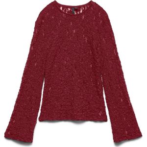 VERO MODA Blouse 'VMStacy'  donkerrood