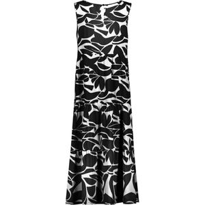 Authentic Style Jurk  zwart / wit