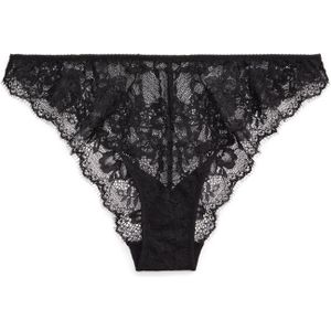 Polo Ralph Lauren Slip ' Mid Rise Tanga '  zwart