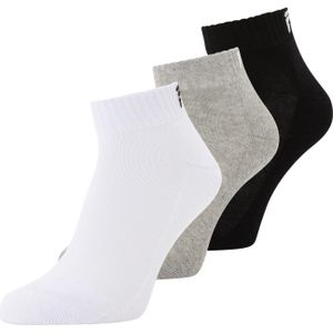 FILA Sokken  lichtgrijs / zwart / wit