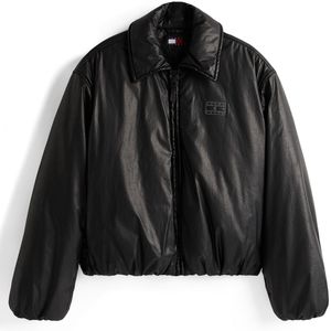 Tommy Jeans Winterjas  zwart