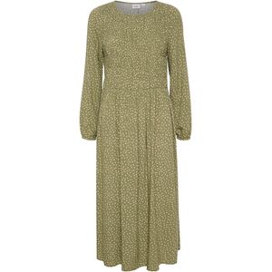 SAINT TROPEZ Jurk 'Gisla'  taupe / kaki