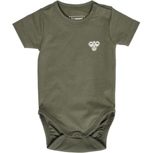 Hummel Rompertje/body  olijfgroen / offwhite