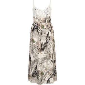 Cloud5ive Jurk  beige / lichtbeige / groen / zwart