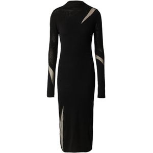 LeGer by Lena Gercke Gebreide jurk 'Lenio'  beige / zwart