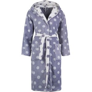 Sanetta Badjas kort  lichtlila / wit