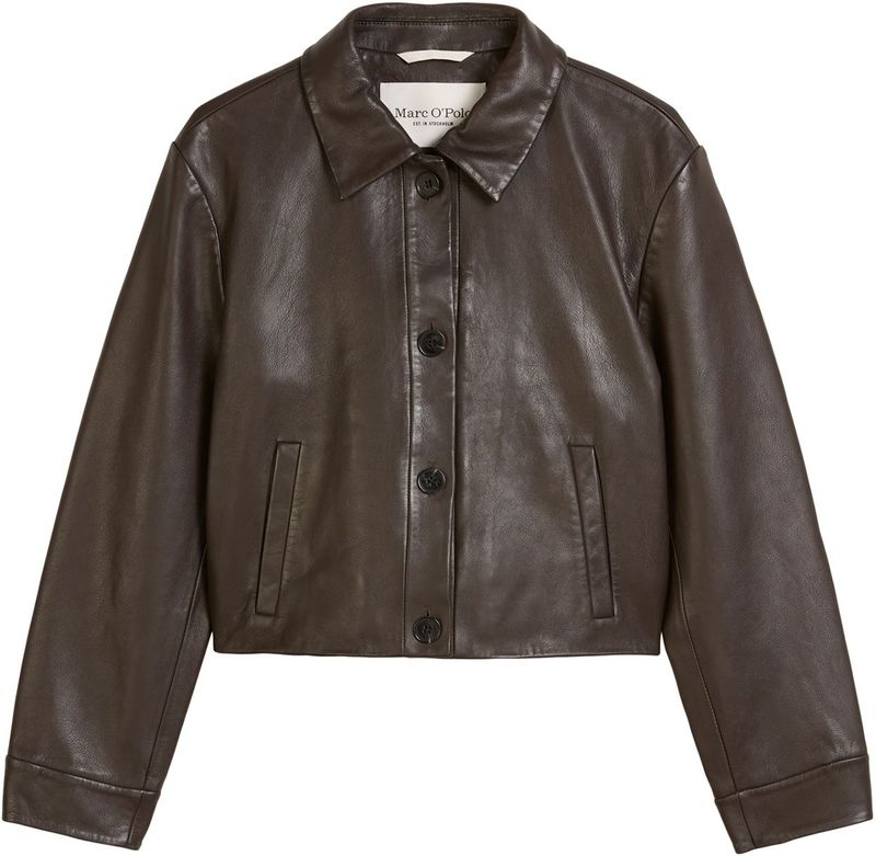 Marc O'Polo Tussenjas  donkerbruin