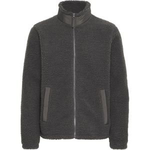 BLEND Fleece jas 'BHLAURSUS'  donkergrijs