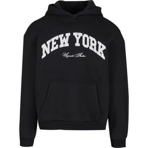 MT Upscale Sweatshirt 'New York Collage'  zwart / wit