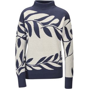 MADELEINE Trui  smoky blue / wit