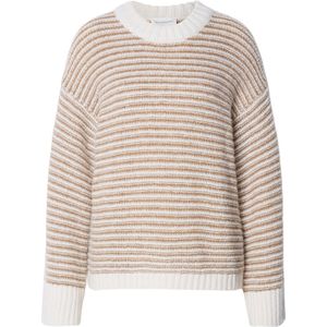 MSCH COPENHAGEN Trui 'Pheodora'  beige / wit