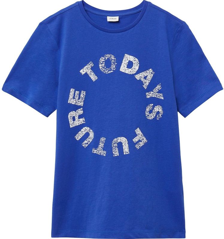 s.Oliver - T-Shirt - Regular Fit - Katoenen Jersey