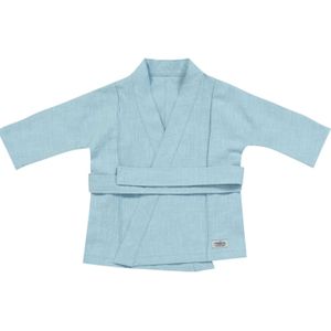 ZUBEK Shirt ''Kimono Ramie''  lichtblauw