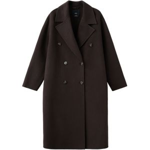 MANGO Tussenmantel 'PICAROL'  donkerbruin