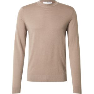 SELECTED Trui 'SLHTOWN'  camel