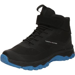 Tommy Hilfiger - Winterlaarzen - Zwart/blauw - Trekkingschoen - Veterboots met Klittenband