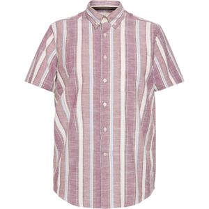 Signal Overhemd 'Pinto'  ecru / lichtblauw / bourgogne / pastelrood