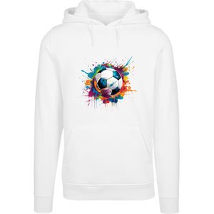 F4NT4STIC Sweatshirt 'Bunte Fußball'  groen / petrol / oranje / wit