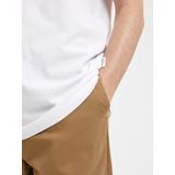 Selected Aspen T-shirt Met Korte Mouwen Wit L Man