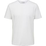 Selected Aspen T-shirt Met Korte Mouwen Wit L Man