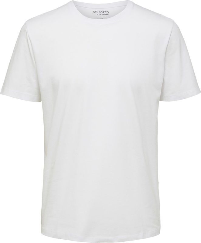 Selected Aspen T-shirt Met Korte Mouwen Wit L Man