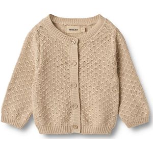 WHEAT Gebreid vest 'Magnella'  sand