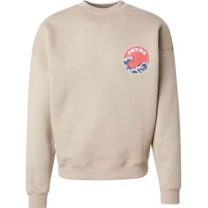 ALPHA INDUSTRIES Sweatshirt 'Japan Wave Warrior'  sand
