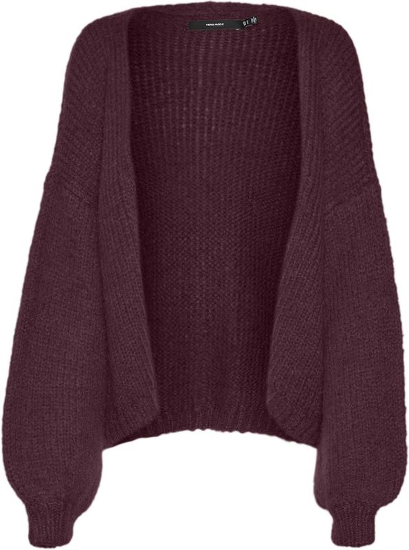 Vero Moda - Maybe Cardigan - Vest - Oversized Pasvorm - Zwart