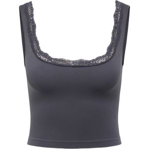 ONLY Onderhemd 'ONLVICKY'  donkergrijs