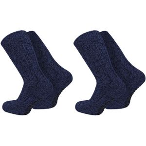 normani Sokken  nachtblauw / duifblauw