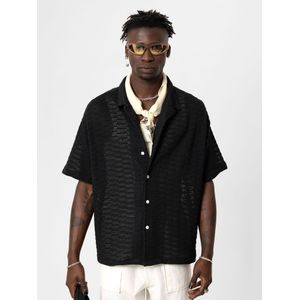 VAMOS CLO Overhemd  zwart