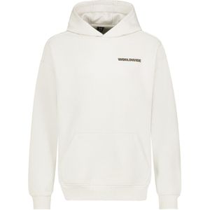 Sublevel Sweatshirt 'Worldwide'  zwart / wit