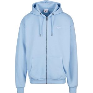 Karl Kani Sweatvest  lichtblauw / wit