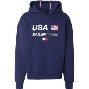 TOMMY HILFIGER Sweatshirt 'SAIL'  marine / rood / wit