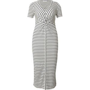 EDITED Jurk 'Ortrun'  blauw / wit