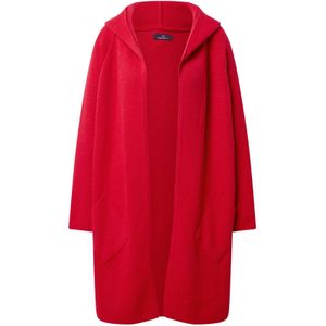 Zwillingsherz Gebreid vest 'Annabell'  rood