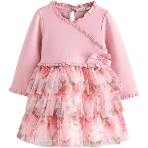 Baker by Ted Baker Jurk  pastelgroen / framboos / oudroze