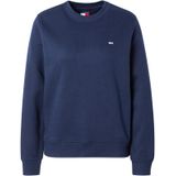 Sweater - Dark Night Navy - Geborduurd Logo - Lange Mouwen