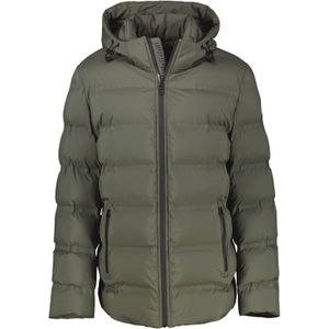 LERROS Winterjas  olijfgroen / zwart