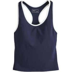 Next Top  navy / wit