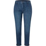Skinny Broek - Dark Basic Wash - 5-Pocketsstijl - Riemlussen - Steekzakken