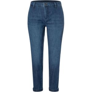 Skinny Broek - Dark Basic Wash - 5-Pocketsstijl - Riemlussen - Steekzakken