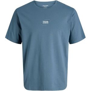 JACK & JONES Shirt  grijs / wit