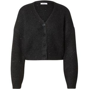 ABOUT YOU Gebreid vest 'Rhonda'  zwart