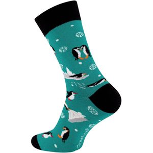 Vincent Creation Sokken  lichtgrijs / petrol / zwart / wit