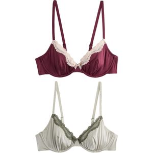 Next BH  lichtgroen / bordeaux