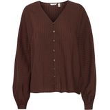 b.young Blouse  donkerbruin