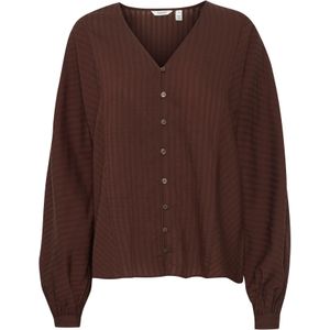 b.young Blouse  donkerbruin