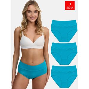 Tazzio - F920 - Slip - Turquoise - 3 Pack - High Waist