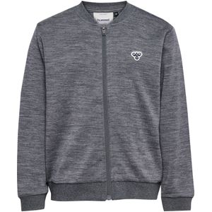 Hummel - Sweatvest - Grijs - Merino Wol - Lange Mouw